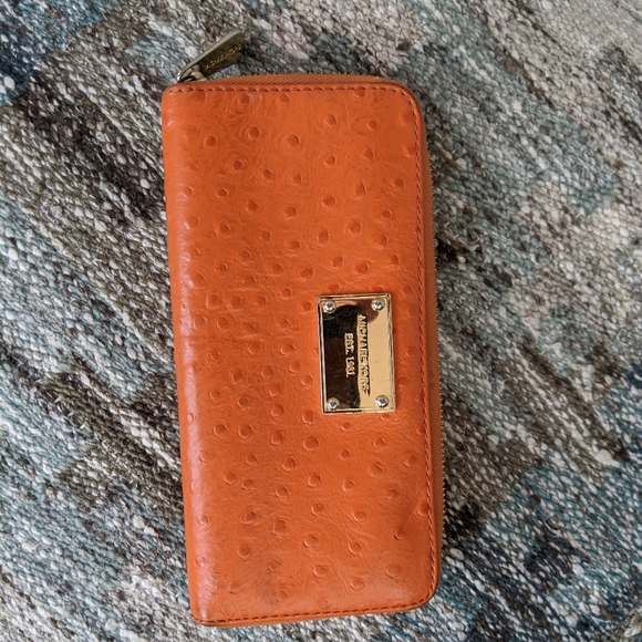 All-in-One Leather Zip Wallet - Picture 1 of 8